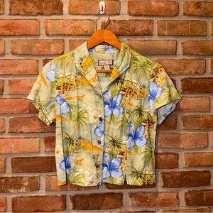 Jamaica Bay Women’s Petite Medium Hawaiian Shirt  🏝️